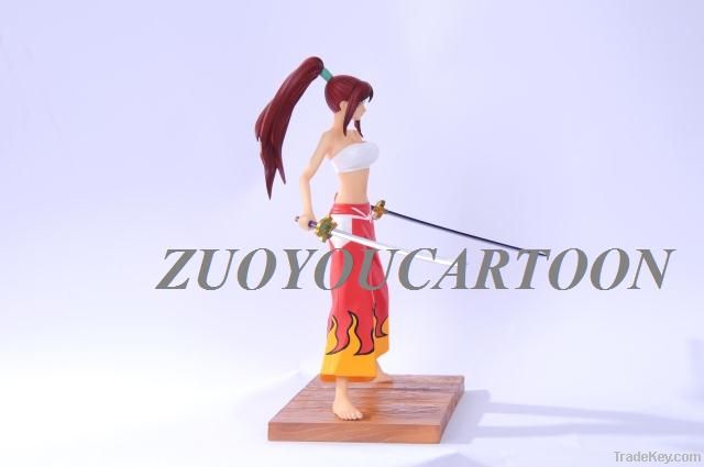 Fairy Tail Elza Scarlet Prepainted Figure