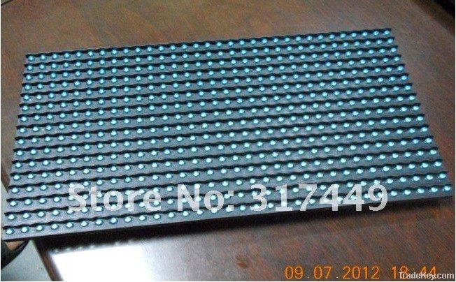 p10 single color blue semi-outdoor use 320*160 32*16 hub12 monochrome