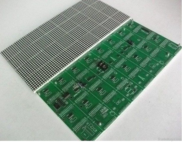 P4.75 Indoor single color-1R LED sign module 64*32dots and P3.75 indoo