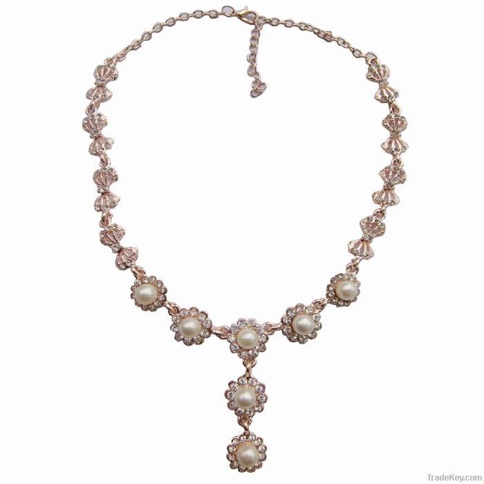 New fashion pearl pendant necklace