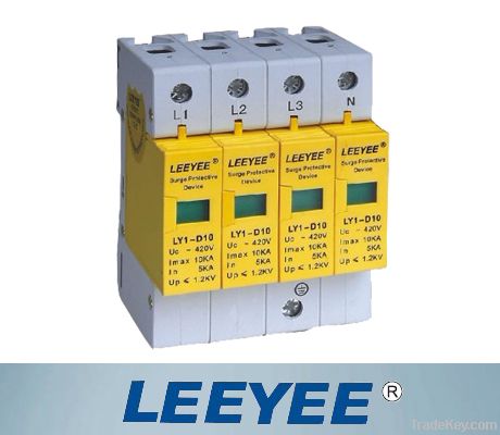 OBO type LY1-(D)1 Class D 4P power supply surge protective device(SPD)