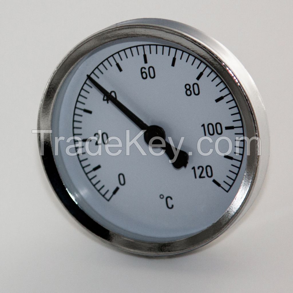 1/2 NPT stainless bimetal steel kitchen temperature wine barrel thermometer HX-JS51 measuring 0-120C