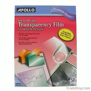 Apollo Quick Dry Ink Jet Printer Film, 8.5 x 11 Inch Sheets