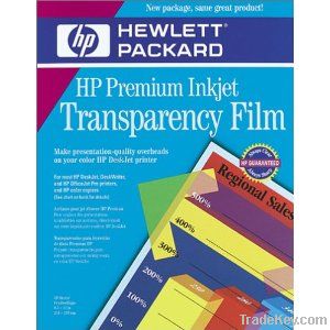 HP Premium InkJet Transparency Film 50 Sheets