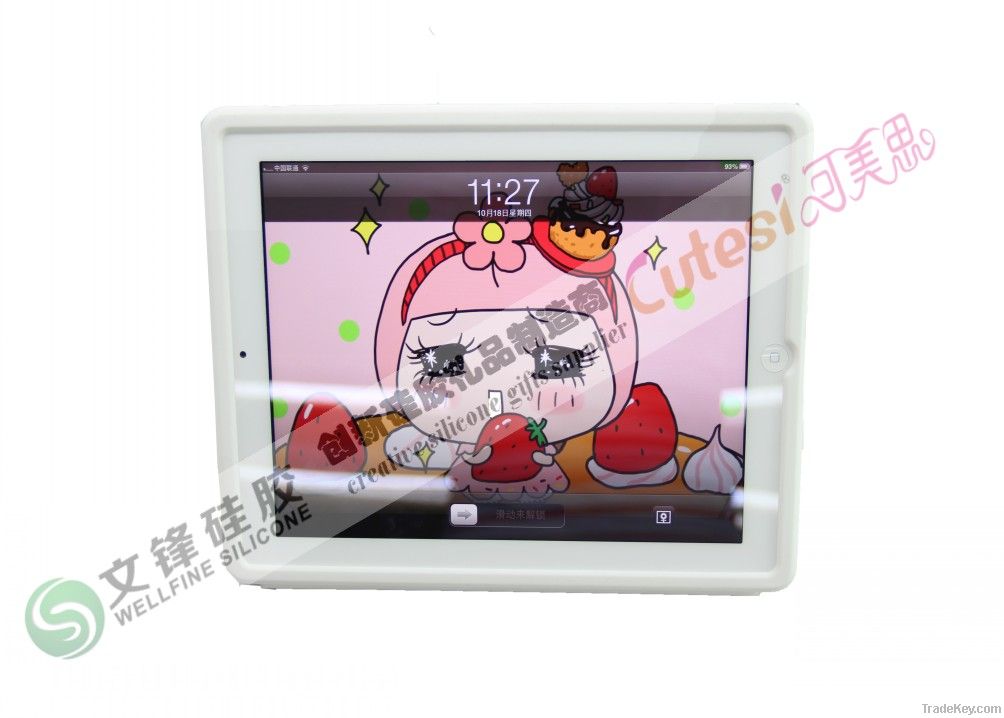 Factory supply novel design Eco-friendly silicone iPad cases