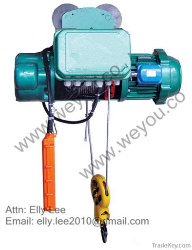 CD1, MD1 series Electric Wire rope hoist