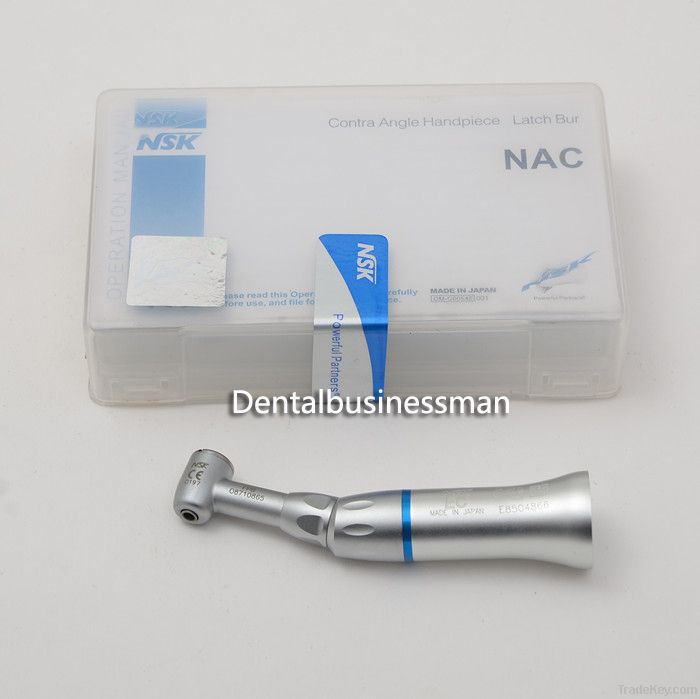NSK dental low speed handpiece contra angle latch push button 2.35mm
