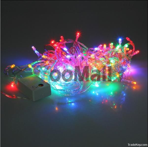 9.5M 110V 100 LEDs String Fairy Light RGB Color