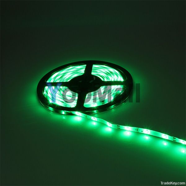 Waterproof 5M 12V SMD 3528 LED Flexible Strip Light 30LEDs/M Green