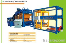 Brcik machine making , clay brick plant QT10-15