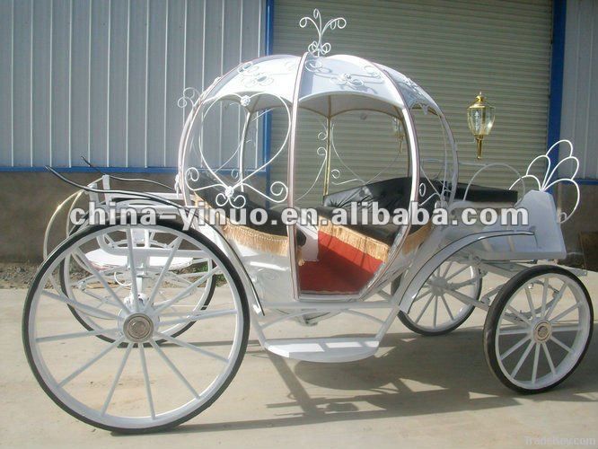 pumpkin horse carriage