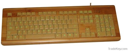 108 keys Bamboo Keyboard New Style