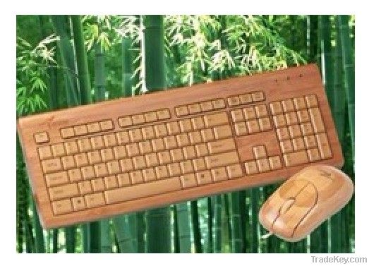 Friendly Nature Bamboo desktop keyboard