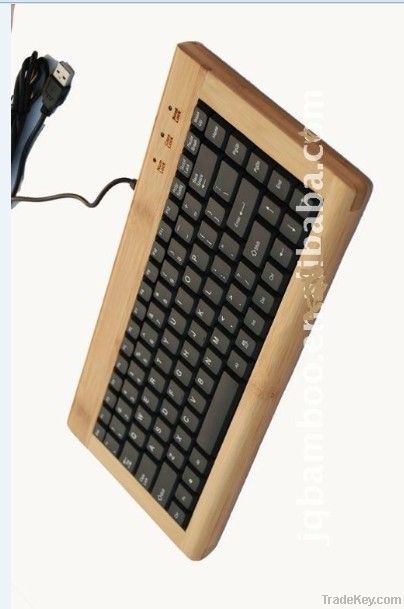 Friendly Nature Bamboo computer keyboard