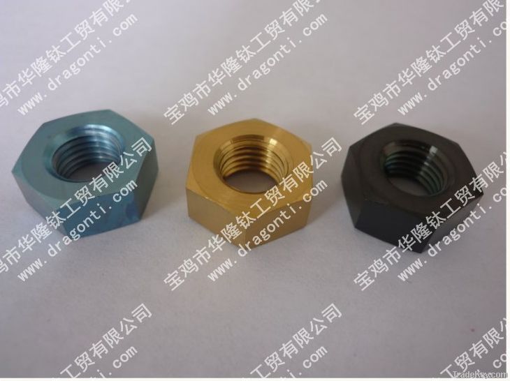 titanium hexagon nuts