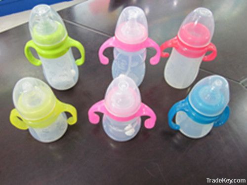 milk feeding bottle/silicone baby products/silicone baby milk bottle