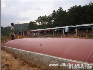 large red mud plastic Anaerobic biogas project