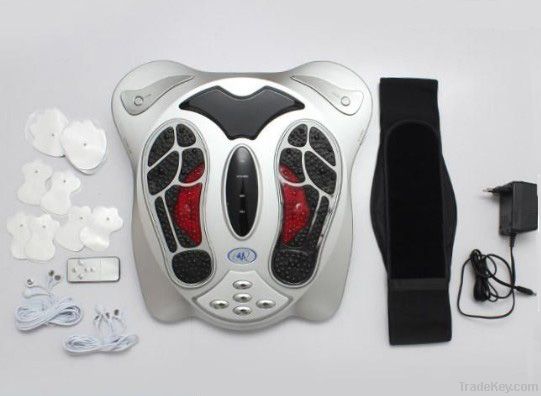 Electromagnetic wave pulse therapy foot massager
