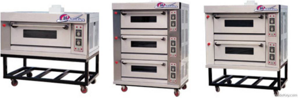 CE Homemade/Commercial/Small Deck Oven for Pizza/Toast/Burger/Breads