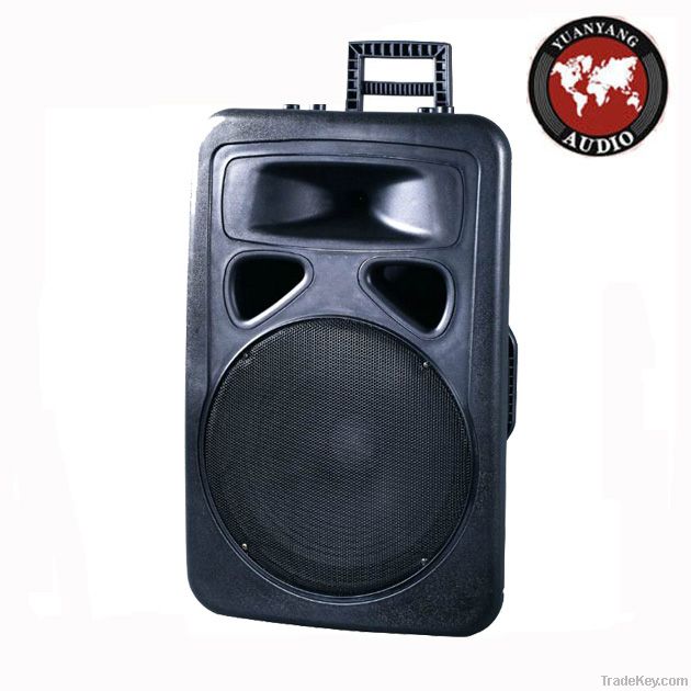 15" Power Plastic Active Portable Speaker