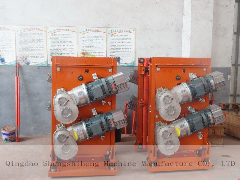 SC100/100 twin cage frequency conversion hoist  construction lifter