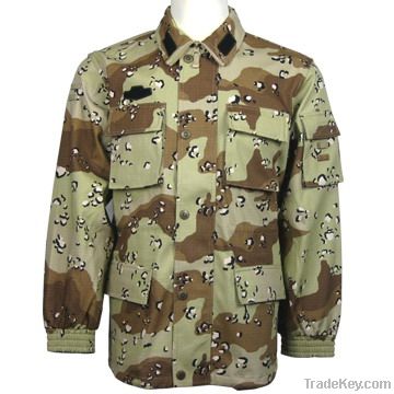 PU Coating Waterproof Camouflage Military Uniform, BDU, Army Uniform