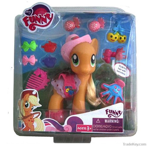 Funny Toy Horse Set, Pony Toy