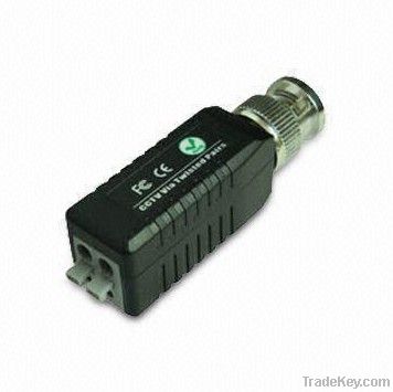 Single channel passive video balun