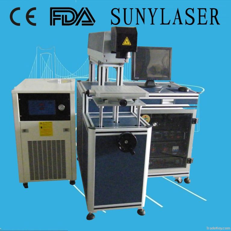 High quality High precision laser marking machine for metal, 100mm*100m