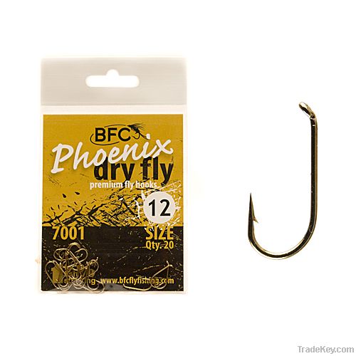 BFC 7001 Pfoenix Dry Fly Hooks