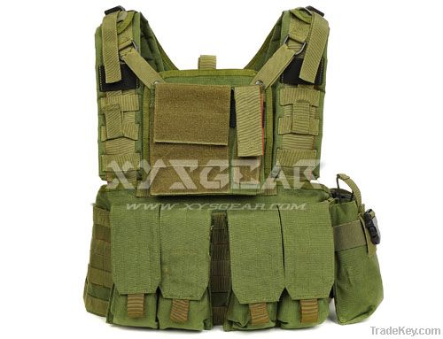 Tactical Molle Recon Vest Pack Combo