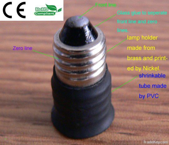 E11 to E12 adapter converter lamp holder adapter