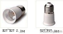 E27 to E27 converter lamp holder adapter with CE & Rohs