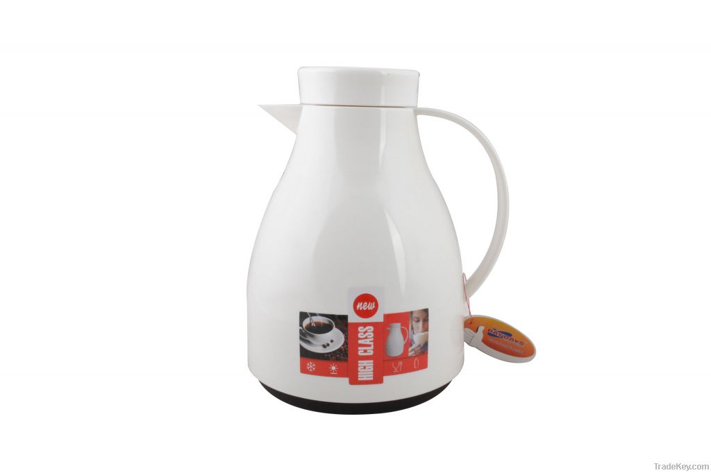 plastic coffee pot with glass refill