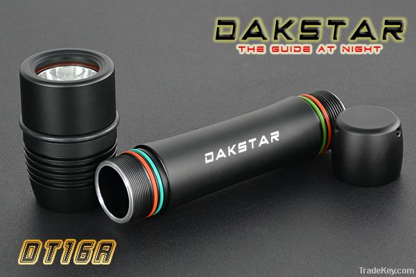 DAKSTAR DT16A 1050LM Rechargeable  Diving LED flashlights
