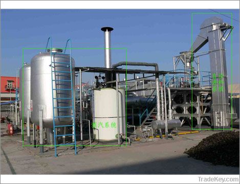 Waste Tyre Fully Continuous Pyrolysis System