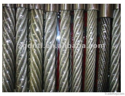 galvanized steel wire rope 10mm