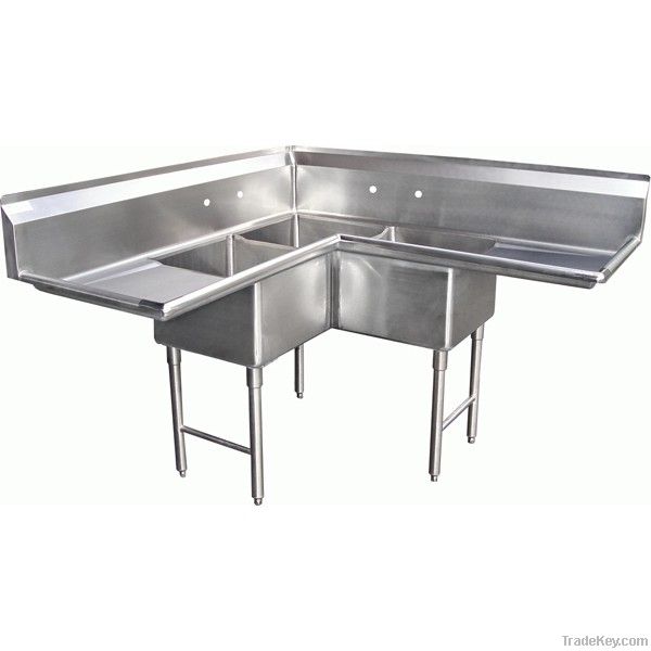 Commercial one compartment Sinks