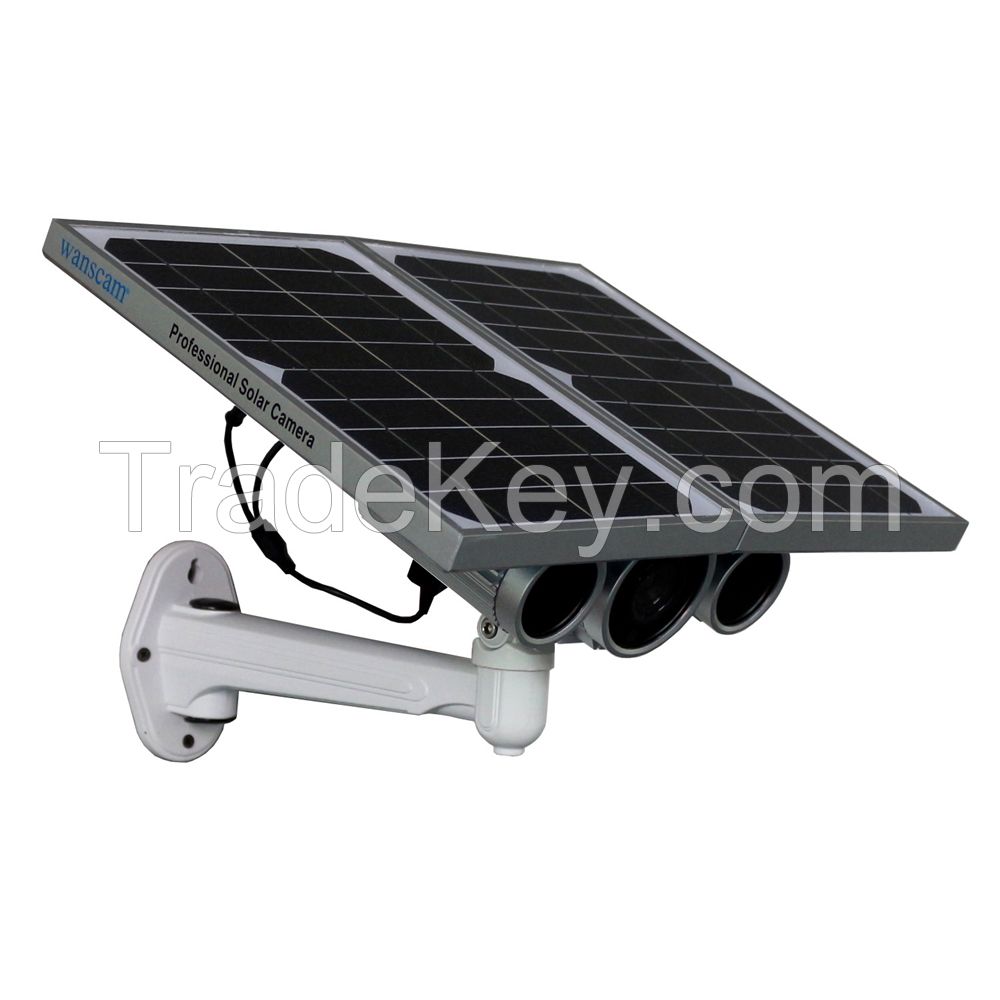 H.264 P2P 720P HD Solar Power Onvif Night Vsion 100m Energy Saving IP camera Built-in 16G TF Card 