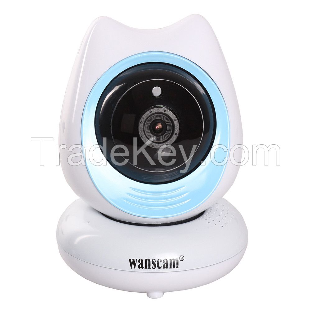 H.264 P2P 720P Wifi Indoor Home Security Onvif IP Camera Built-in 16G TF Card
