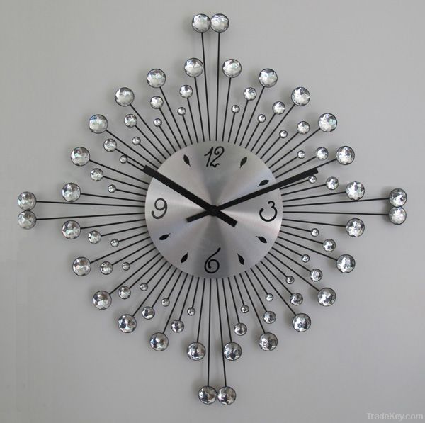 20" Acrylic Wall Clock For Decoration