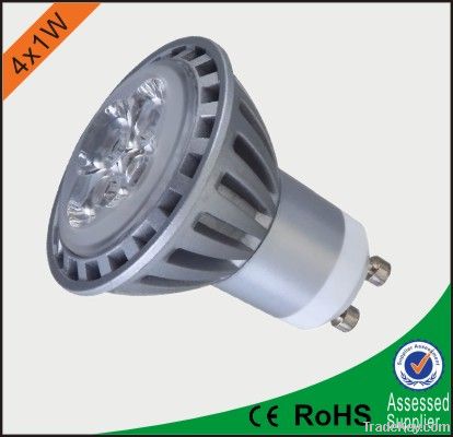 4X1W High-power LED spotlight