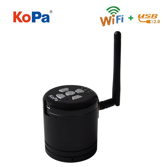 WiFi eyepiece for telescope/fieldscope/night vision scope/spotting scope work with iPhone/iPad/Android/PC, for security