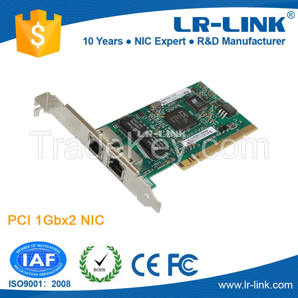 Compatible With 8492MT PCI Gigabit Dual Port Network Card (Intel 82546 Based)