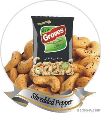 Groves - Fried Cashew nuts - Shredded Pepper