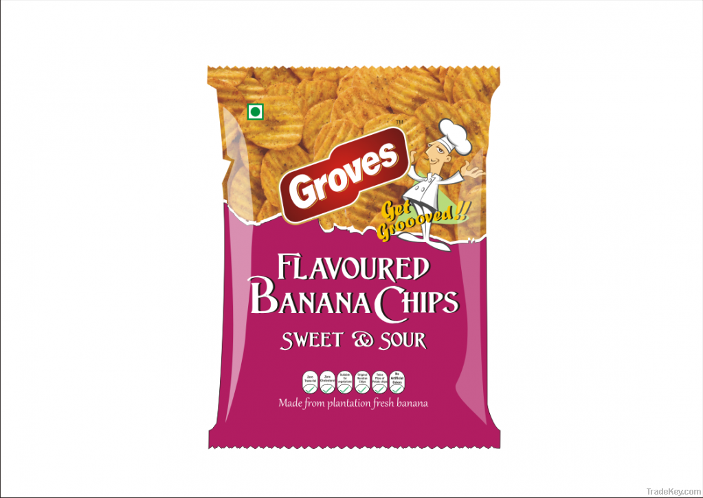 Flavored Banana Chips