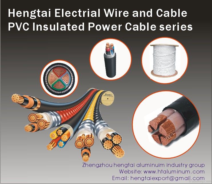 PVC insulated and PVC sheathed power cable