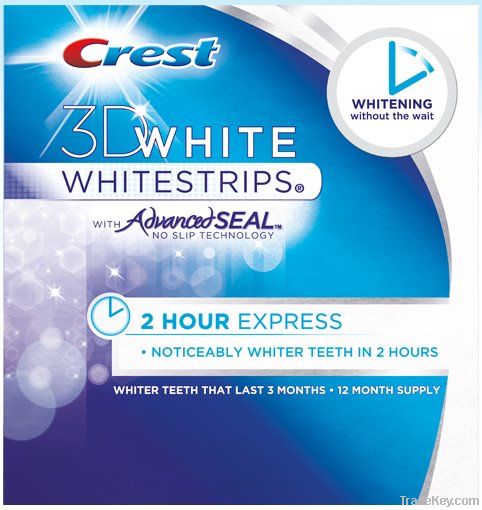 Crest Whitening Strips - 2HR Express