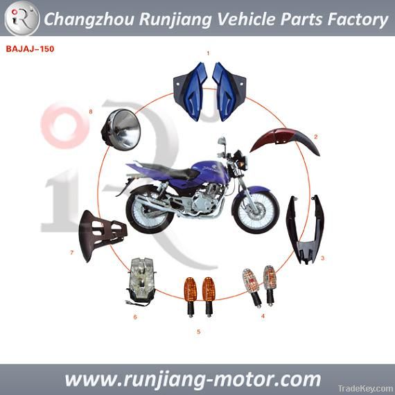 Motorcycle Plastic Body Parts For BAJAJ150