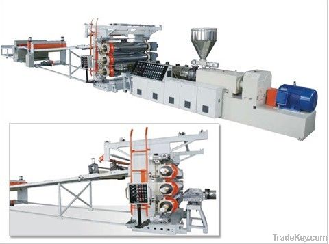 ABS/PVC sheet extrusion line